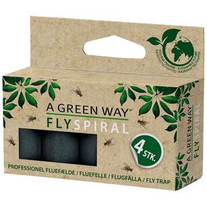 A Green Way Fly Spiral / fluefælde - 4 stk