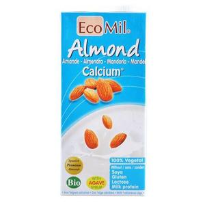 Ecomil mandeldrik m. calcium Ø - 1 ltr