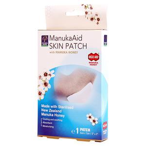 ManukaAid hudplaster med steriliseret Manuka Honning fra New Zealand