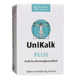 UniKalk Plus m/ D-vitamin - 180 tab.