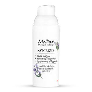 Mellisa Natcreme m. øko Salvie & Jojobaolie - 50 ml