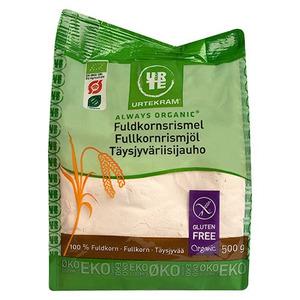 Urtekram Fuldkorns rismel Ø - 500 gr