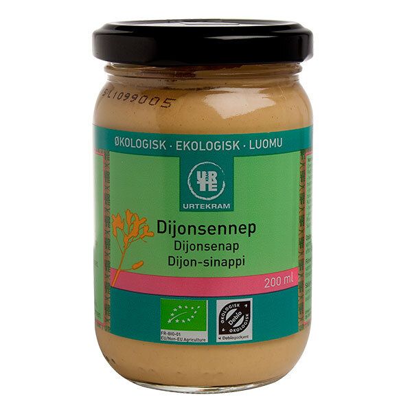 Urtekram dijon Sennep Ø 200 g Med24.dk