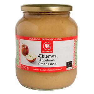 Urtekram Æblemos usødet i glas