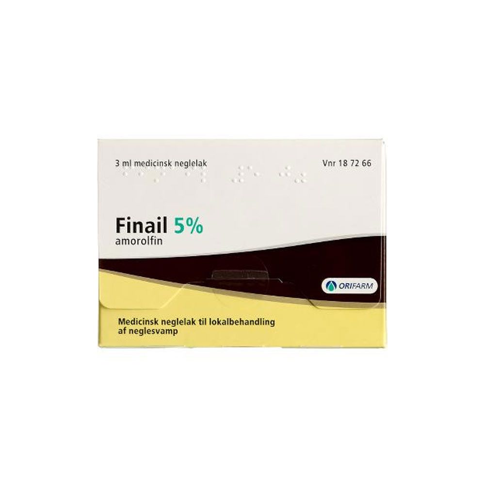 Finail 5 medicinsk neglelak 3 ml Med24.dk
