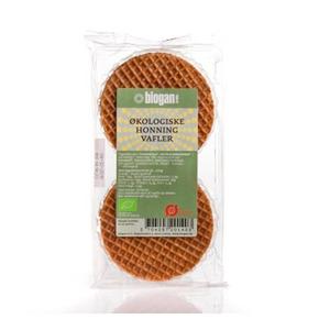Biogan Vafler honning Ø - 175 g