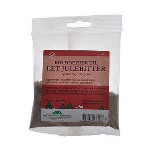 Natur Drogeriet, Natur-Drogeriet Julebitter let krydderi blanding - 33 g Billede af Natur Drogeriet, Natur-Drogeriet Julebitter let krydderi blanding - 33 g