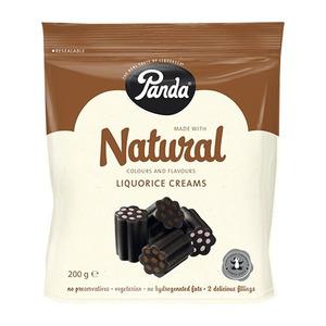 Panda lakrids med creme fyld