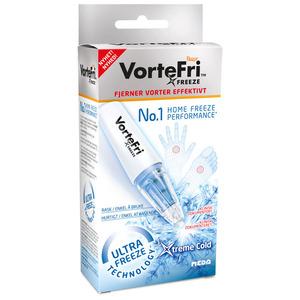 VorteFri Freeze til behandling af vorter på hænder, arme og fødder. 
