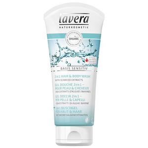 Lavera Basis Sensitiv 2-i-1 Hår- & Bodyshampoo - 200 ml.