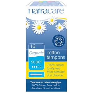 Natracare Tamponer Super Øko m. Hylster - 16 stk.
