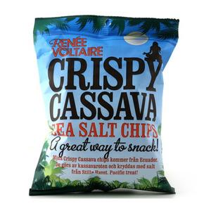 Renée Voltaire Crispy Cassava Sea Salt Chips - 70 g