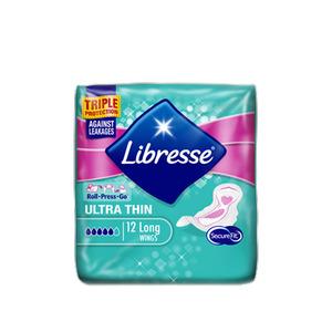 Libresse - Invisible Super Wing - 12 stk bind med vinger