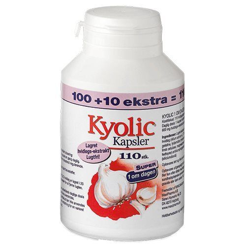 Kyolic, 1 om dagen - 100 +10 kaps.
