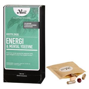 Nani Energi og Metal Ydeevne er det perfekte boost til din hverdag