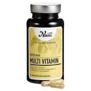 Nani naturlig food state multivitamin 60 kapsler