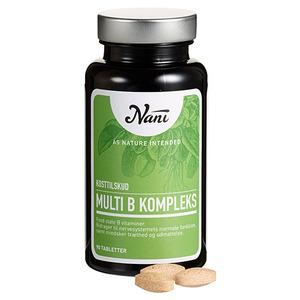 Nani food state Multi-B kompleks 90 kapsler