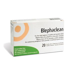 Blephaclean vådservietter til øjne - 20 stk