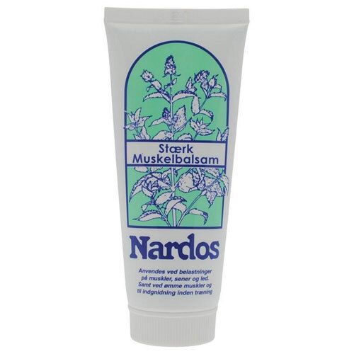 Denmark product data sample: Nardos Stærk Muskelbalsam - 100 ml.