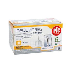 Insupen kanyler 32 g 0,23 x 6 mm - 100 stk.
