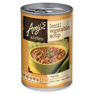 Amy`s Kitchen Linse & Grønsagssuppe Ø - 397 g