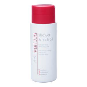Decubal Shower & Bath Oil - 200 ml badeolie til tør hud