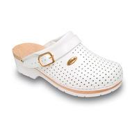 Dr. Scholl's træsko, clog s/comfort - hvid