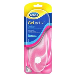 Scholl gel activ såler til flade sko 1 par