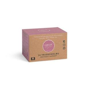 Ginger Organic Trusseindlæg Ø - 24 stk - Lette indlæg med 100 økologisk bomuld.