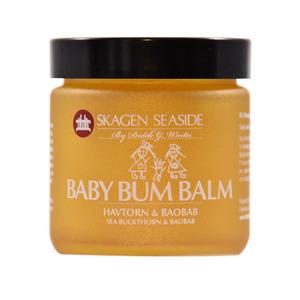 Skagen Seaside Baby bum balm er anti-bakteriel og beroligende.