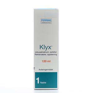 5: Klyx rektalvæske 1+250 mg/ml - 120 ml