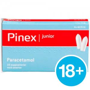 Pinex junior suppositorier 125 mg - 10 stk