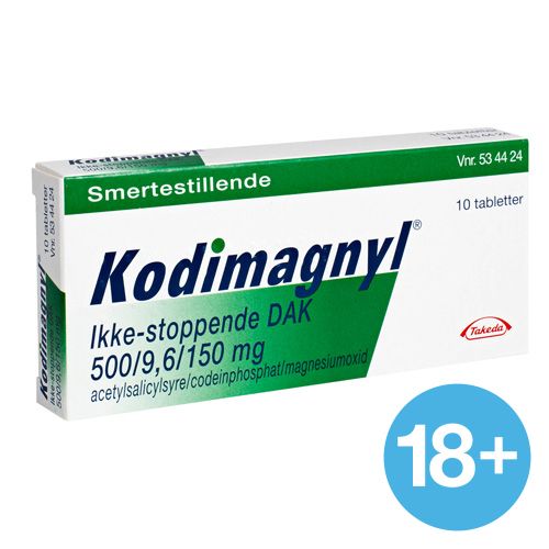 Kodimagnyl ikke-stoppende - 10 tabletter