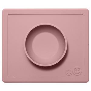 Ezpz happy bowl - skridsikker skål i silikone i Rosa