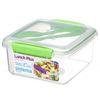 Sistema Lunch plus to go - flere farver - 1,2 L - Grøn