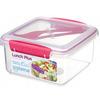 Sistema Lunch plus to go - flere farver - 1,2 L - Pink