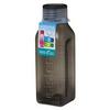 Sistema Hydrate square bottle  - 475 ml. - Sort