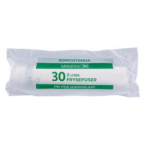 Maistic Komposterbare fryseposer 2 L - 30 stk