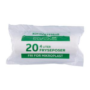 Maistic Komposterbare fryseposer 4 L - 20 stk