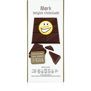 Easis Mørk Belgisk Chokolade - 85g