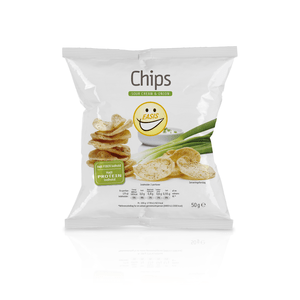 2: Easis Sour Cream Onion Chips - fedtfattige - 50g