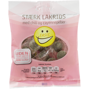 Easis Stærke Lakridsbolcher - 70 g