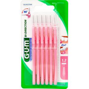 Gum Fine 1,2 Mellemrumsbørste - 6 stk.
