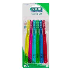 Gum Classic tandbørste, soft - 6 stk.