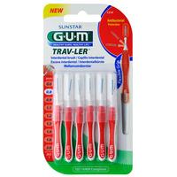 Gum Trav-ler - 6 stk - 0,8 mm - Rød