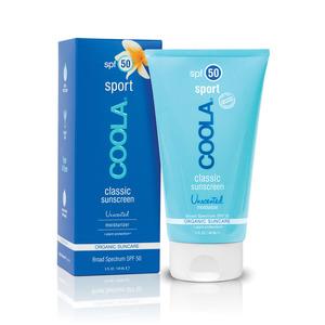 Coola SunCare Sport SPF50 Unscented - 148 ml.