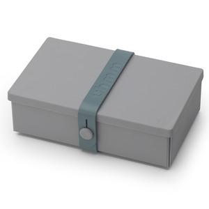 Uhmm Box No 1. Light Grey Box/Petrol Strap - 1 stk