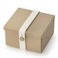Uhmm Box No 2. Mocca Box/White Strap - 1 stk