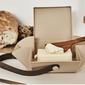 Uhmm Box No 2. Mocca Box/White Strap - 1 stk