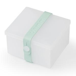 Uhmm Box No 2. Transparent White Box/Mint Strap - 1 stk
